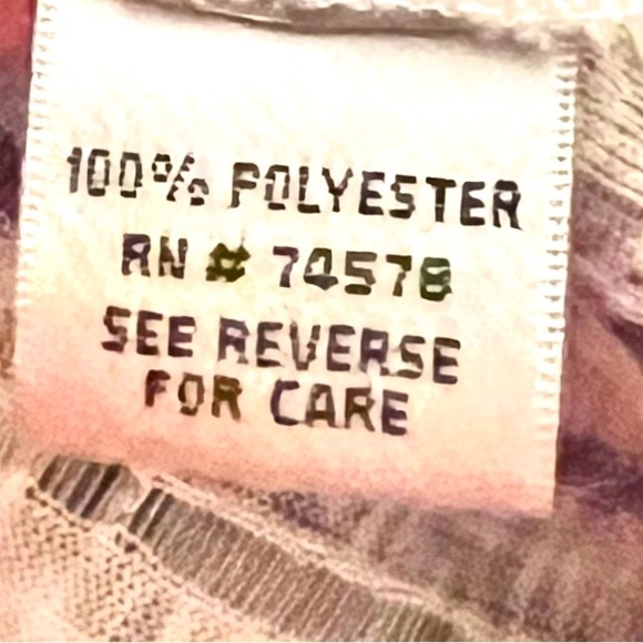 VTG Cache’,Y2K,RARE Button-Front, Patch-Patterned Dress,Pockets,Perfect,Size 6 - Picture 14 of 16